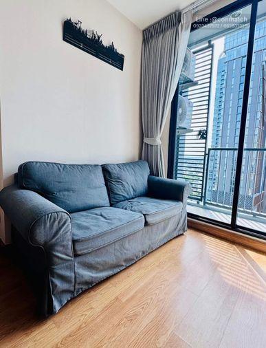 รูป 1 ห้องนอน | 1 ห้องน้ำ | BTS On Nut | 31 ตร.ม. | 18,000 บาท/เดือน | ชั้น 17 — Q House Condo Sukhumvit 79 กรุงเทพฯ - รูปที่ 8/9