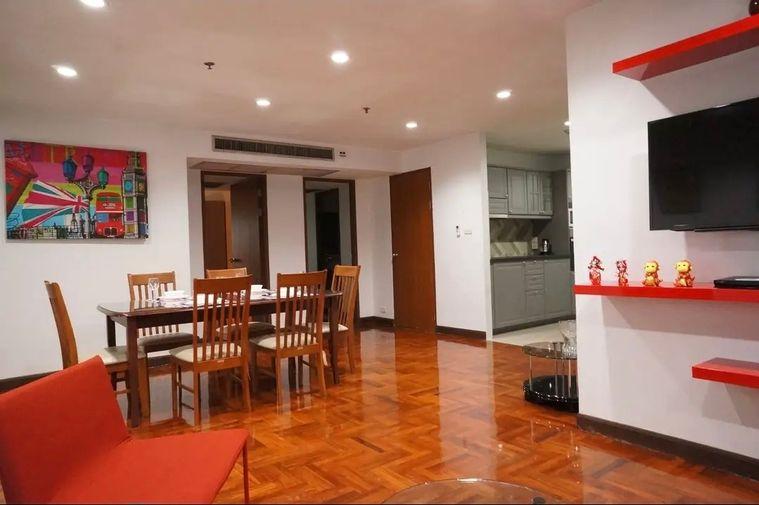 รูป 2 ห้องนอน | 3 ห้องน้ำ | BTS Phrom Phong | 135 ตร.ม. | 50,000 บาท/เดือน | ชั้น 6 — Ban Suan Petch Condominium กรุงเทพฯ - รูปที่ 9/10
