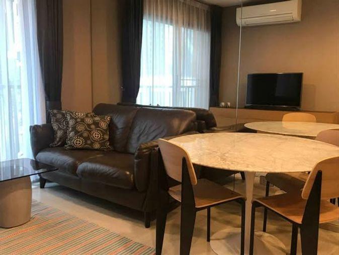 picture 2Bed | 2Bath | BTS Thong Lo | 56sqm | THB 48,000/mo | Fl.9 — Rhythm Sukhumvit 36-38 Bangkok - 1/5