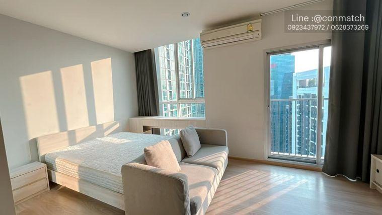 picture 2Bed | 2Bath | MRT Thailand Cultural | 52sqm | THB 30,000/mo | Fl.31 — Noble Revolve Ratchada Bangkok - 9/10