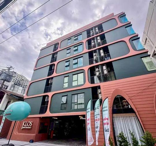รูป 1 ห้องนอน | 1 ห้องน้ำ | MRT Thailand Cultural | 29 ตร.ม. | 17,000 บาท/เดือน | ชั้น 6 — Klos Ratchada 7 กรุงเทพฯ - รูปที่ 1/9