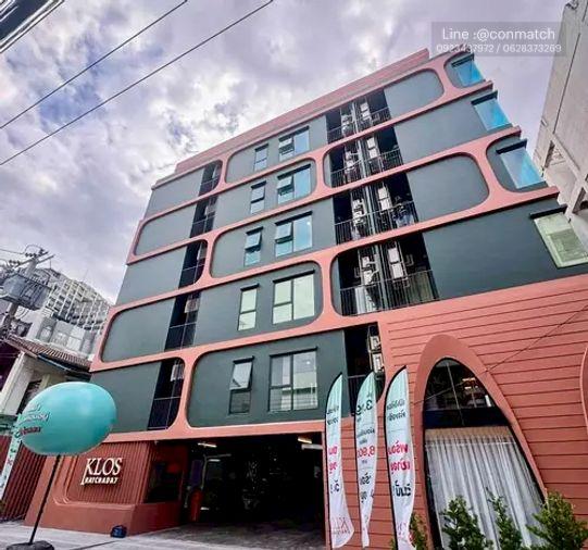 รูป 1 ห้องนอน | 1 ห้องน้ำ | MRT Thailand Cultural | 29 ตร.ม. | 17,000 บาท/เดือน | ชั้น 6 — Klos Ratchada 7 กรุงเทพฯ - รูปที่ 1/9