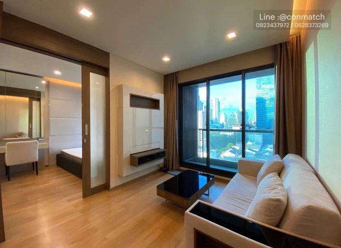 รูป 1 ห้องนอน | 1 ห้องน้ำ | BTS Chong Nonsi | 47 ตร.ม. | 40,000 บาท/เดือน | ชั้น 12 — The Address Sathorn กรุงเทพฯ - รูปที่ 8/10