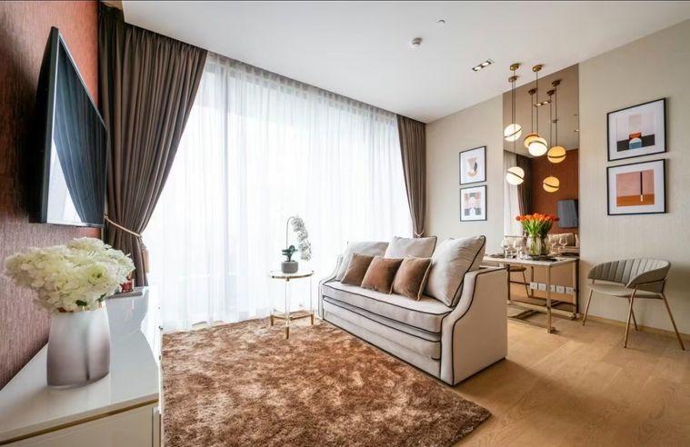 รูป 1 ห้องนอน | 1 ห้องน้ำ | MRT Lumphini | 57 ตร.ม. | 70,000 บาท/เดือน | ชั้น 12 — Saladaeng One กรุงเทพฯ - รูปที่ 1/10