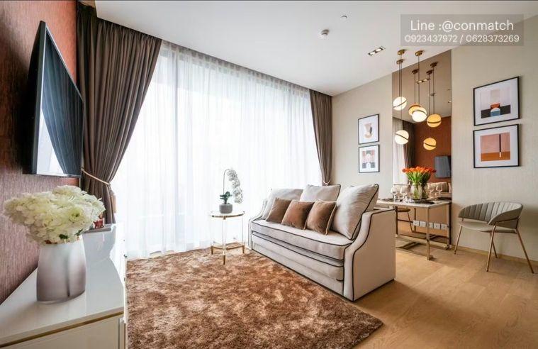 รูป 1 ห้องนอน | 1 ห้องน้ำ | MRT Lumphini | 57 ตร.ม. | 70,000 บาท/เดือน | ชั้น 12 — Saladaeng One กรุงเทพฯ - รูปที่ 1/10