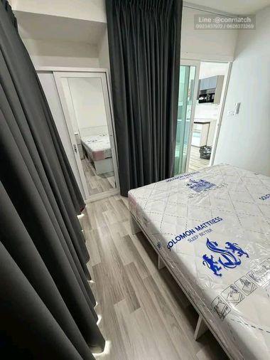 รูป 1 ห้องนอน | 1 ห้องน้ำ | MRT Sutthisan | 36 ตร.ม. | 10,000 บาท/เดือน | ชั้น 12 — The Key Chaengwattana กรุงเทพฯ - รูปที่ 1/10