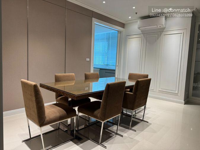 รูป 3 ห้องนอน | 3 ห้องน้ำ | BTS Phloen Chit | 189 ตร.ม. | 155,000 บาท/เดือน | ชั้น 12 — Athenee Residence กรุงเทพฯ - รูปที่ 7/10