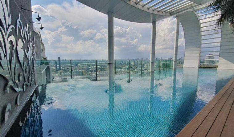 picture 2Bed | 2Bath | BTS On Nut | 66sqm | THB 40,000/mo | Fl.28 — Rhythm Sukhumvit 50 Bangkok - 1/1