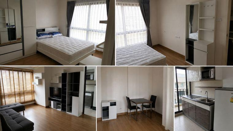 รูป 1 ห้องนอน | 1 ห้องน้ำ | BTS Bearing | 41 ตร.ม. | 14,000 บาท/เดือน | ชั้น 8 — Supalai City Resort Bearing Station กรุงเทพฯ - รูปที่ 1/1