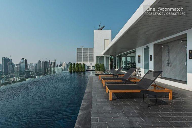 รูป 1 ห้องนอน | 1 ห้องน้ำ | BTS Ekkamai | 34 ตร.ม. | 26,000 บาท/เดือน | ชั้น 9 — Siamese Exclusive Sukhumvit 42 กรุงเทพฯ - รูปที่ 1/10