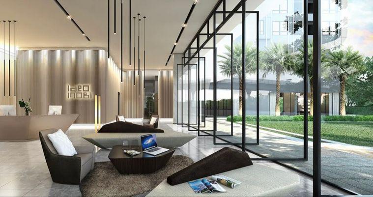 รูป สตูดิโอ | 1 ห้องน้ำ | BTS Bang Na | 21 ตร.ม. | 12,000 บาท/เดือน | ชั้น 15 — Ideo Mobi Sukhumvit Eastgate กรุงเทพฯ - รูปที่ 5/10