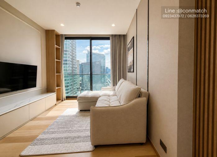 รูป 1 ห้องนอน | 1 ห้องน้ำ | BTS Saint Louis | 46 ตร.ม. | 45,000 บาท/เดือน | ชั้น 27 — Anil Sathorn 12 กรุงเทพฯ - รูปที่ 1/1