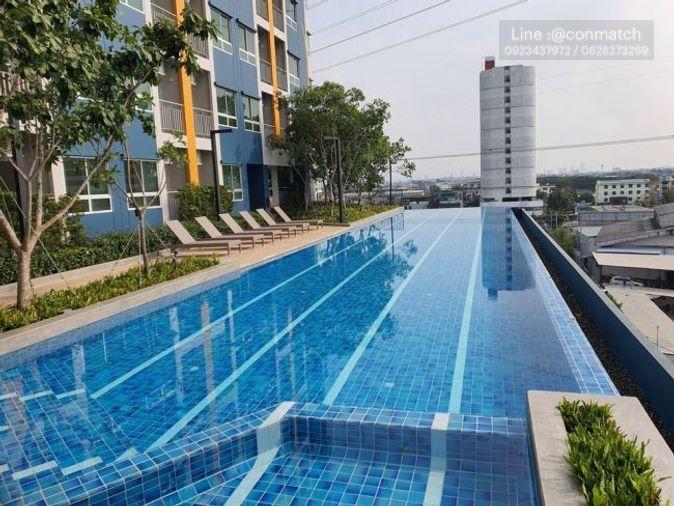 รูป 1 ห้องนอน | 1 ห้องน้ำ | ARL Hua Mak | 27 ตร.ม. | 10,000 บาท/เดือน | ชั้น 24 — Lumpini Ville Phatanakan- Srinakarin กรุงเทพฯ - รูปที่ 5/8