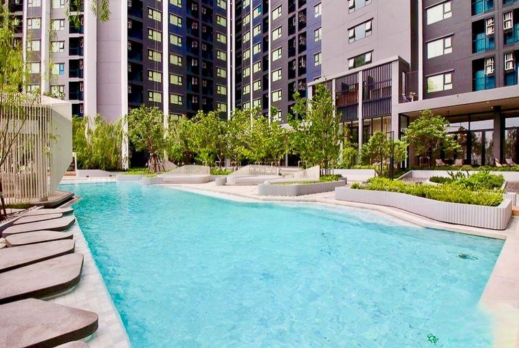 รูป 1 ห้องนอน | 1 ห้องน้ำ | BTS Chang Erawan | 33 ตร.ม. | 13,000 บาท/เดือน | ชั้น 10 — Aspire Erawan กรุงเทพฯ - รูปที่ 1/9