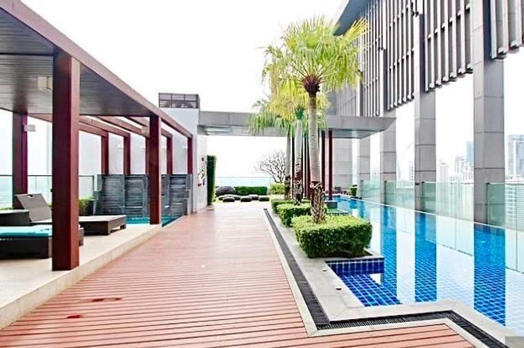 รูป 1 ห้องนอน | 1 ห้องน้ำ | BTS Phrom Phong | 45 ตร.ม. | 38,000 บาท/เดือน | ชั้น 18 — The Address Sukhumvit 28 กรุงเทพฯ - รูปที่ 1/7