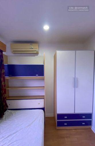 รูป 2 ห้องนอน | 2 ห้องน้ำ | MRT Huai Khwang | 61 ตร.ม. | 24,000 บาท/เดือน | ชั้น 4 — Lumpini Ville Cultural Center กรุงเทพฯ - รูปที่ 9/10