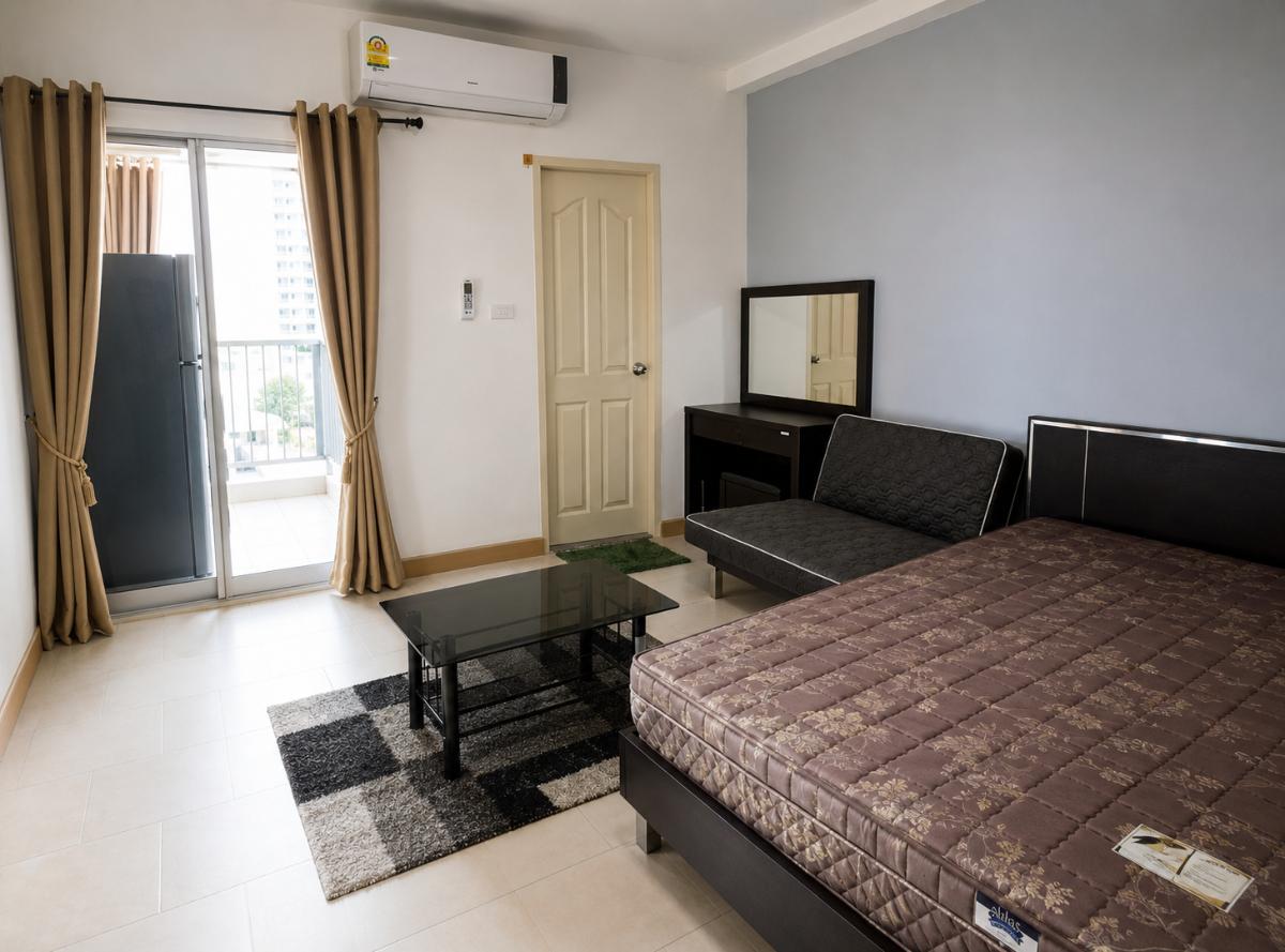 รูป สตูดิโอ | 1 ห้องน้ำ | MRT Huai Khwang | 31 ตร.ม. | 8,000 บาท/เดือน | ชั้น 7 — Supalai City Resort Ratchada-Huaykhwang กรุงเทพฯ - รูปที่ 1/2