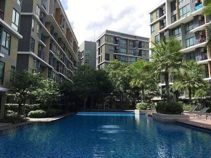 รูป 1 ห้องนอน | 1 ห้องน้ำ | BTS Udom Suk | 30 ตร.ม. | 10,000 บาท/เดือน | ชั้น 2 — I Condo Sukhumvit 103 กรุงเทพฯ - รูปที่ 1/1