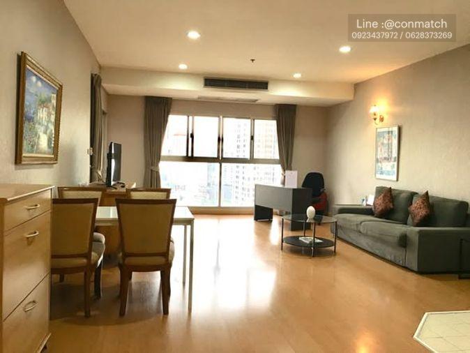 รูป 2 ห้องนอน | 2 ห้องน้ำ | BTS Thong Lo | 120 ตร.ม. | 43,000 บาท/เดือน | ชั้น 23 — The Waterford Sukhumvit 50 กรุงเทพฯ - รูปที่ 1/10