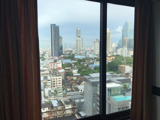 รูป สตูดิโอ | 1 ห้องน้ำ | BTS Bearing | 27 ตร.ม. | 16,000 บาท/เดือน | ชั้น 17 — Seed Mingle Condo กรุงเทพฯ - รูปที่ 4/7