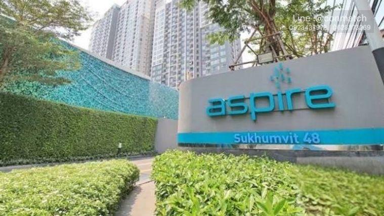 picture 1Bed | 1Bath | BTS Phra Khanong | 38sqm | THB 18,000/mo | Fl.26 — Aspire Sukhumvit 48 Bangkok - 4/10
