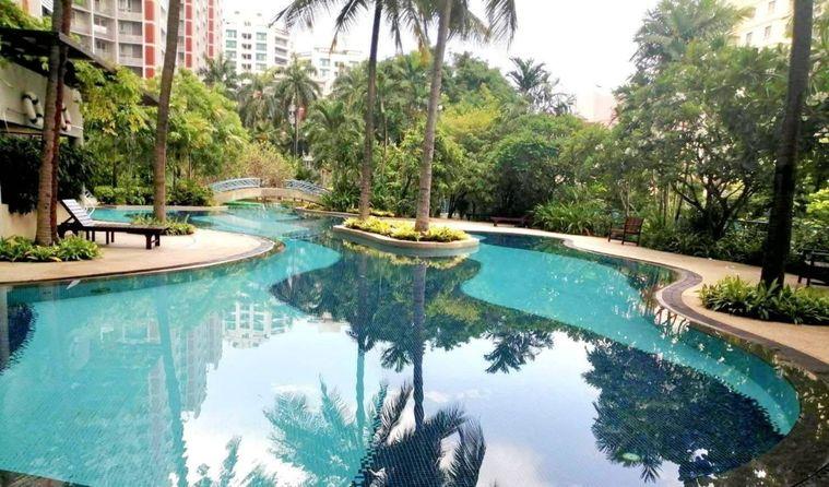รูป 2 ห้องนอน | 2 ห้องน้ำ | BTS Chong Nonsi | 100 ตร.ม. | 38,000 บาท/เดือน | ชั้น 13 — Bangkok Garden กรุงเทพฯ - รูปที่ 2/9