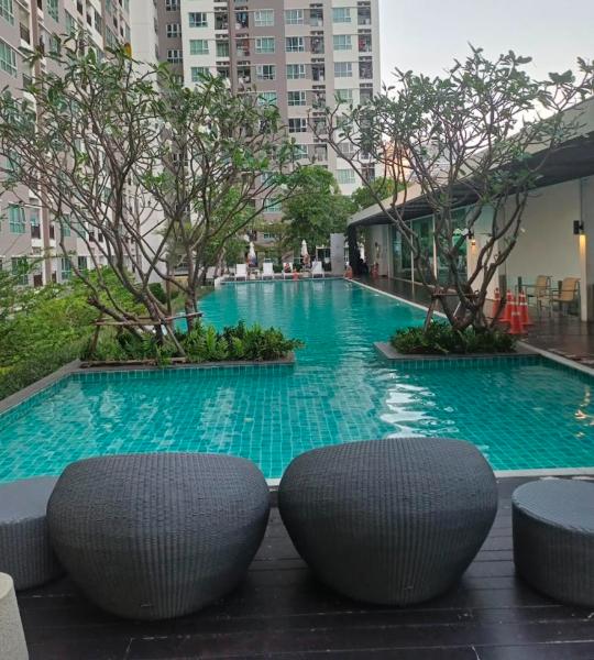 picture 2Bed | 1Bath | BTS Ekkamai | 46sqm | THB 22,000/mo | Fl.31 — Aspire Rama 4 Bangkok - 2/10