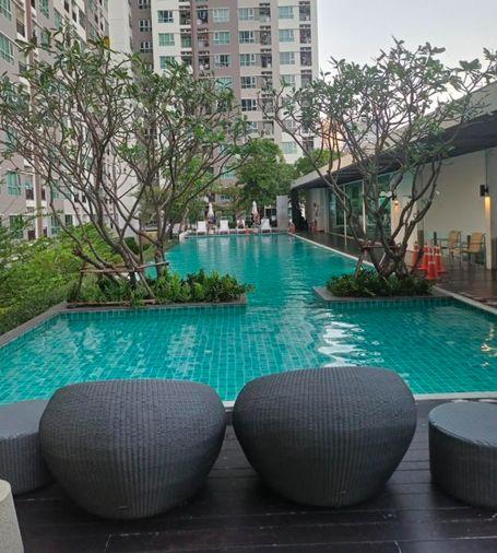รูป 2 ห้องนอน | 1 ห้องน้ำ | BTS Ekkamai | 46 ตร.ม. | 22,000 บาท/เดือน | ชั้น 31 — Aspire Rama 4 กรุงเทพฯ - รูปที่ 2/10