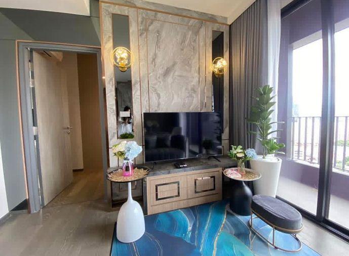 picture 2Bed | 2Bath | MRT Lumphini | 67sqm | THB 80,000/mo | Fl.20 — Cocoparc Condo Bangkok - 1/6