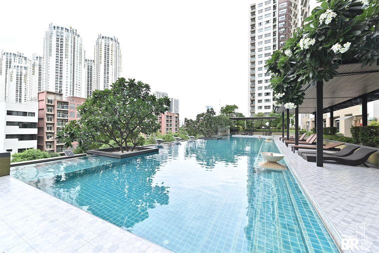 รูป 1 ห้องนอน | 1 ห้องน้ำ | MRT Phra Ram 9 | 37 ตร.ม. | 16,000 บาท/เดือน | ชั้น 7 — Lumpini Place Rama 9 กรุงเทพฯ - รูปที่ 1/9