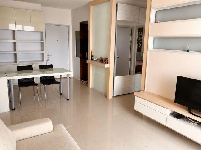 รูป 1 ห้องนอน | 1 ห้องน้ำ | BTS Krung Thon Buri | 54 ตร.ม. | 22,000 บาท/เดือน | ชั้น 10 — Villa Sathorn กรุงเทพฯ - รูปที่ 2/8