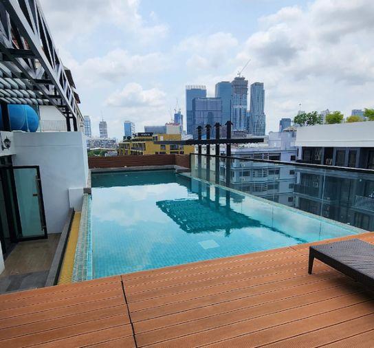 picture 1Bed | 1Bath | BTS Phloen Chit | 26sqm | THB 11,000/mo | Fl.3 — Socio Ruamrudee Bangkok - 5/10