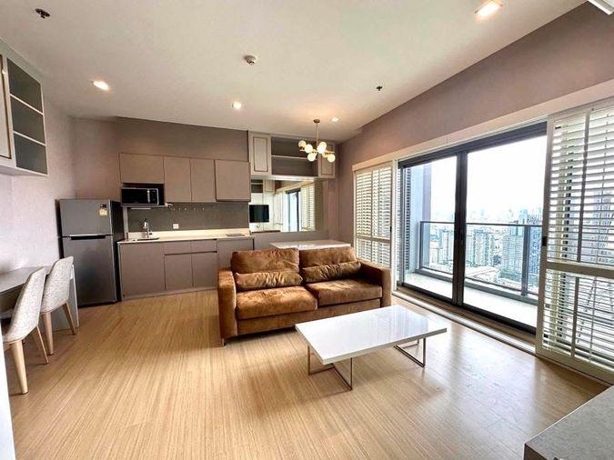 รูป 2 ห้องนอน | 2 ห้องน้ำ | BTS Punnawithi | 65 ตร.ม. | 42,000 บาท/เดือน | ชั้น 39 — Whizdom Connect Sukhumvit กรุงเทพฯ - รูปที่ 2/8