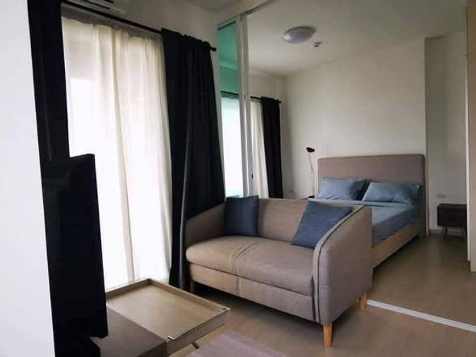 รูป 1 ห้องนอน | 1 ห้องน้ำ | MRT Huai Khwang | 30 ตร.ม. | 15,000 บาท/เดือน | ชั้น 15 — Chapter One Eco Ratchada - Huaikwang กรุงเทพฯ - รูปที่ 2/5