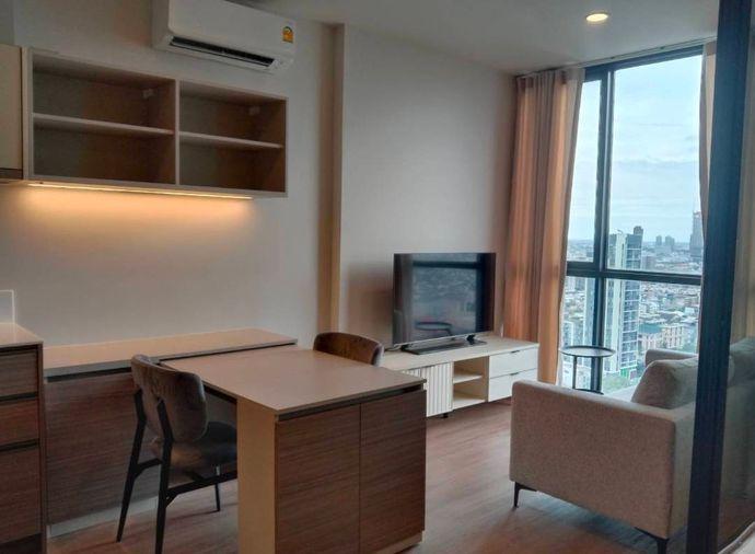 รูป 1 ห้องนอน | 1 ห้องน้ำ | BTS Saint Louis | 33 ตร.ม. | 25,000 บาท/เดือน | ชั้น 28 — The Issara Sathorn กรุงเทพฯ - รูปที่ 9/10
