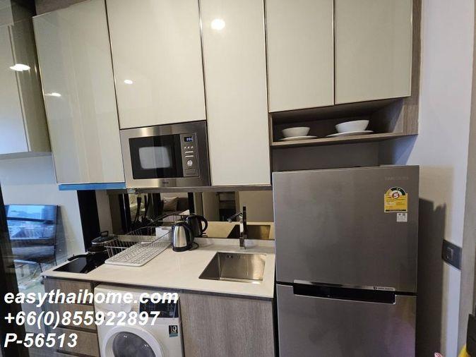 รูป P-56513 ให้เช่า  พาร์ค ออริจิ้น พญาไท | Studio | วิวเมือง | ชั้น 11 | 25 ตร.ม. | เฟอร์นิเจอร์ครบ | Line ID: @easythaihome | 085-592-2897 - รูปที่ 3/13