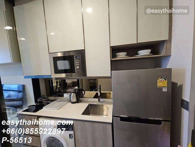 รูป P-56513 ให้เช่า พาร์ค ออริจิ้น พญาไท | Studio | วิวเมือง | ชั้น 11 | 25 ตร.ม. | เฟอร์นิเจอร์ครบ | Line ID: @easythaihome | 085-592-2897 - รูปที่ 3/13