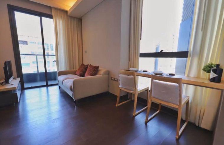 รูป 1 ห้องนอน | 1 ห้องน้ำ | BTS Phrom Phong | 30 ตร.ม. | 21,000 บาท/เดือน | ชั้น 33 — The Lumpini 24 กรุงเทพฯ - รูปที่ 4/9