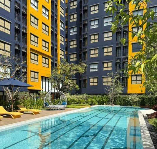 picture 1Bed | 1Bath | MRT Bang O | 25sqm | THB 11,000/mo | Fl.8 — Dcondo Shine Rangsit Bangkok - 1/1