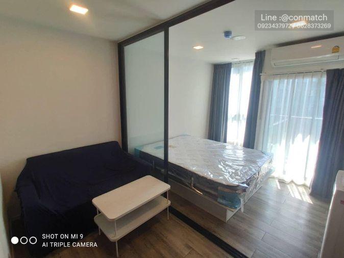 รูป 1 ห้องนอน | 1 ห้องน้ำ | BTS Mueang Thong Thani | 26 ตร.ม. | 9,000 บาท/เดือน | ชั้น 7 — Atmoz Chaengwattana กรุงเทพฯ - รูปที่ 1/10