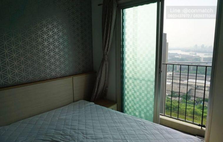 รูป 1 ห้องนอน | 1 ห้องน้ำ | BTS Saphan Taksin | 30 ตร.ม. | 9,000 บาท/เดือน | ชั้น 27 — Chapter One Modern Dutch กรุงเทพฯ - รูปที่ 5/10