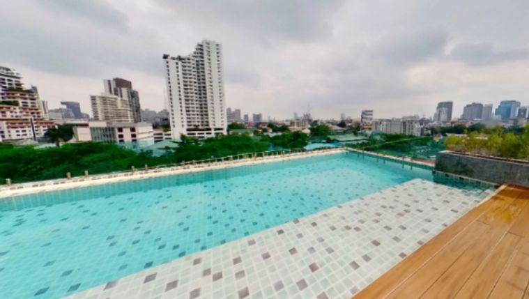 รูป 1 ห้องนอน | 1 ห้องน้ำ | BTS Phrom Phong | 31 ตร.ม. | 27,000 บาท/เดือน | ชั้น 5 — The Teak Sukhumvit 39 กรุงเทพฯ - รูปที่ 4/4