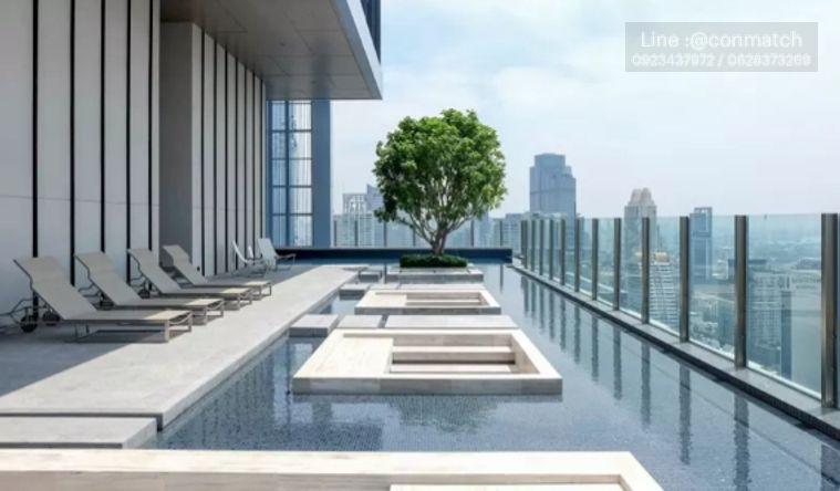 รูป 3 ห้องนอน | 2 ห้องน้ำ | BTS Surasak | 85 ตร.ม. | 75,000 บาท/เดือน | ชั้น 30 — The Diplomat Sathorn กรุงเทพฯ - รูปที่ 3/10