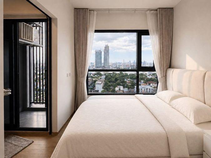 รูป 1 ห้องนอน | 1 ห้องน้ำ | MRT Bang Phlat | 29 ตร.ม. | 14,000 บาท/เดือน | ชั้น 16 — Chapter One Spark Charan กรุงเทพฯ - รูปที่ 2/10
