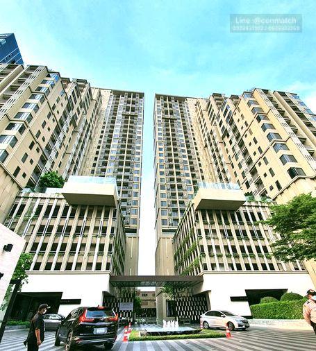รูป 1 ห้องนอน | 1 ห้องน้ำ | BTS Wongwian Yai | 37 ตร.ม. | 16,000 บาท/เดือน | ชั้น 22 — Nye By Sansiri กรุงเทพฯ - รูปที่ 1/9