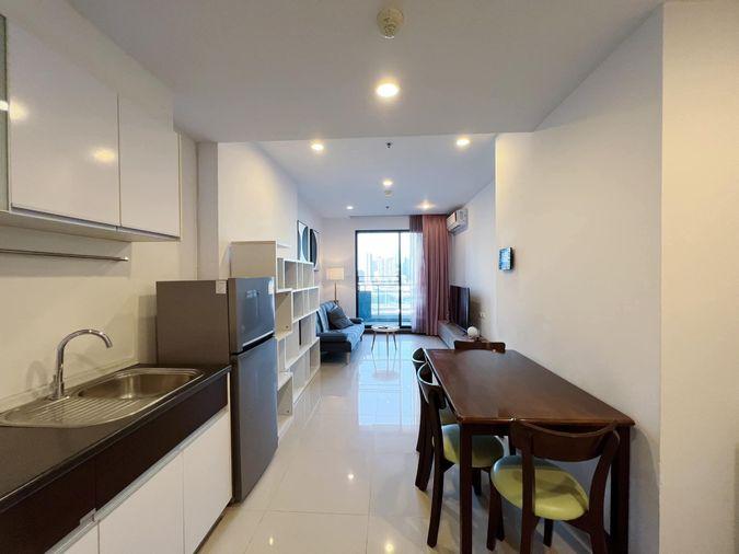 รูป 1 ห้องนอน | 1 ห้องน้ำ | MRT Phetchaburi | 51 ตร.ม. | 24,000 บาท/เดือน | ชั้น 12 — Supalai Premier Asoke กรุงเทพฯ - รูปที่ 4/10