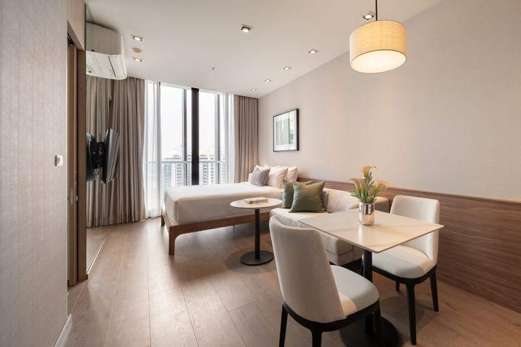 picture Studio | 1Bath | BTS Phrom Phong | 29sqm | THB 23,000/mo | Fl.12 — Park Origin Phrom Phong Bangkok - 2/8