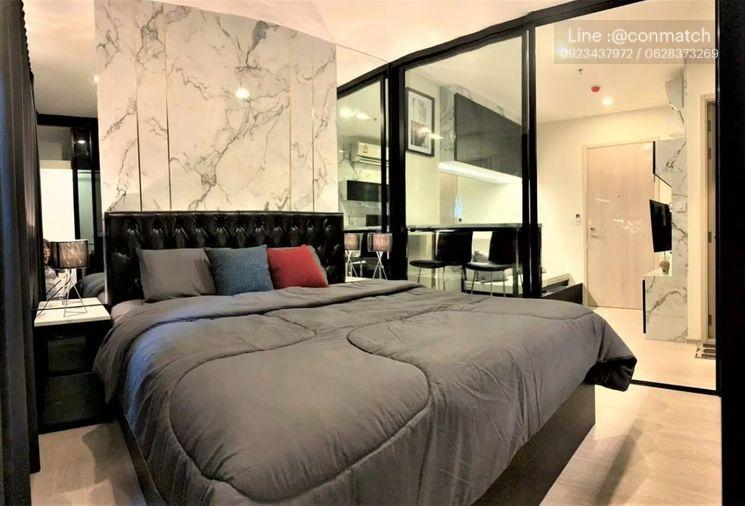 รูป 1 ห้องนอน | 1 ห้องน้ำ | MRT Phetchaburi | 30 ตร.ม. | 18,000 บาท/เดือน | ชั้น 21 — Life Asoke กรุงเทพฯ - รูปที่ 1/10