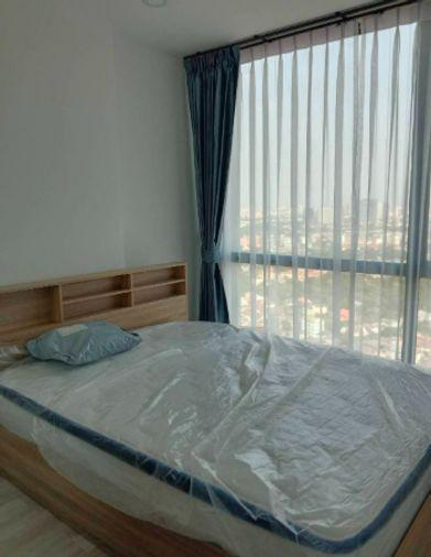 picture 1Bed | 1Bath | MRT Yaek Tiwanon | 30sqm | THB 13,000/mo | Fl.35 — The Clev Riverline Bangkok - 4/10