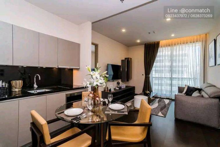 รูป 1 ห้องนอน | 1 ห้องน้ำ | BTS Phrom Phong | 56 ตร.ม. | 55,000 บาท/เดือน | ชั้น 19 — The Xxxix By Sansiri กรุงเทพฯ - รูปที่ 5/9
